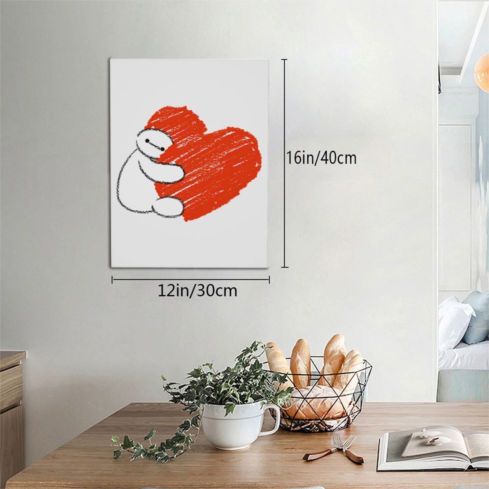 Amazon.co.jp: アートパネル 30×40cm ベイマックス モダン絵画 Arts